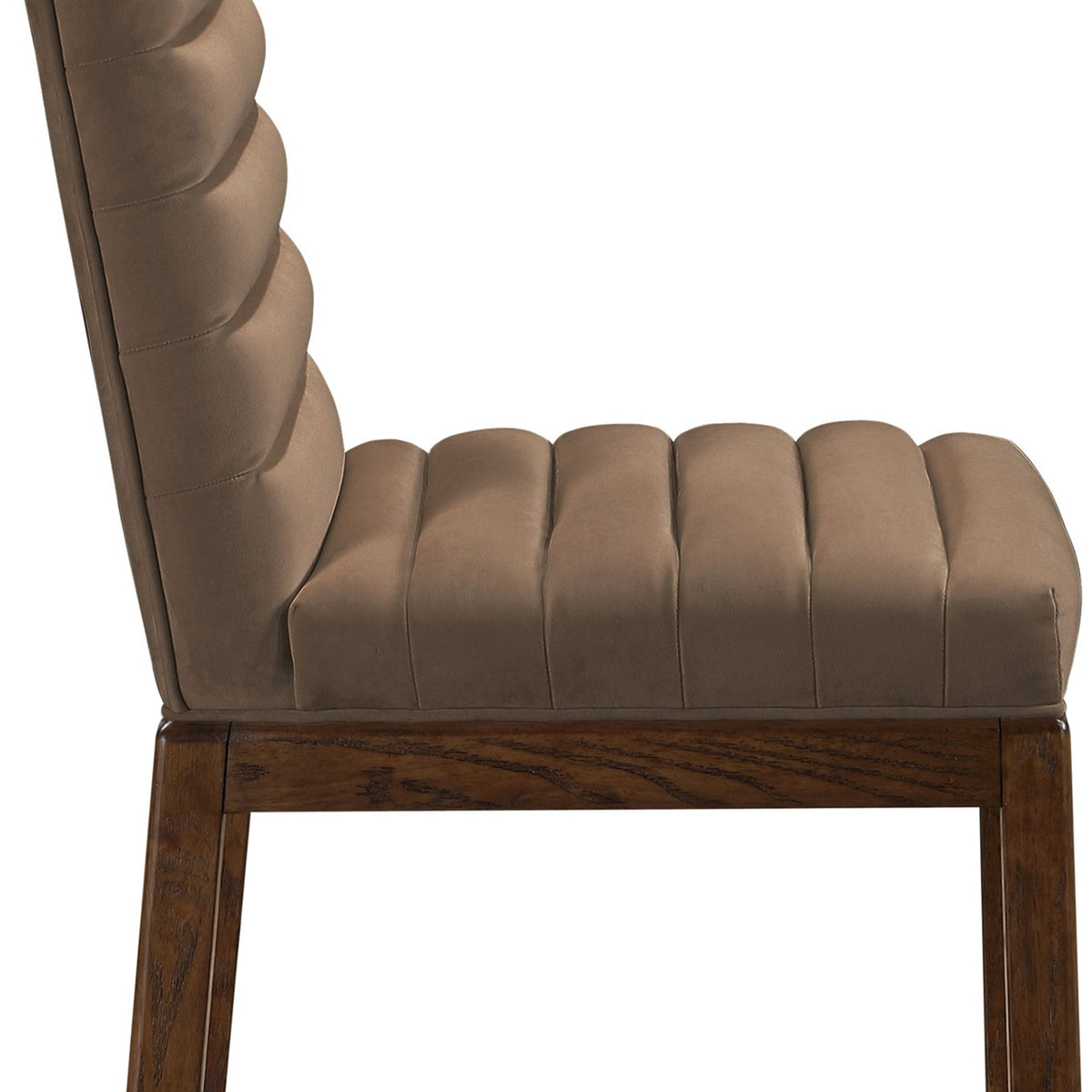 Evelyn - Dining Chair With Brown Legs