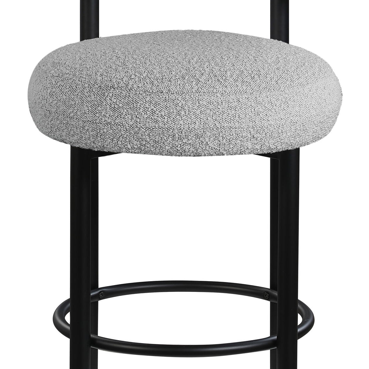 Bordeaux - Stool With Black Legs (Set of 2)