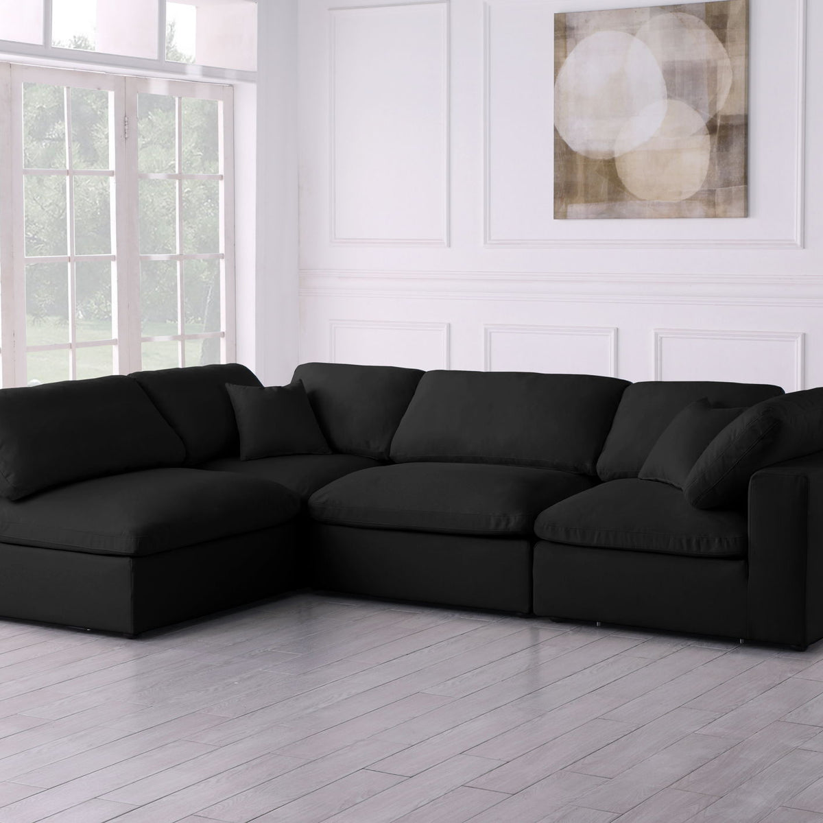 Plush - 4 Piece Modular Sectional