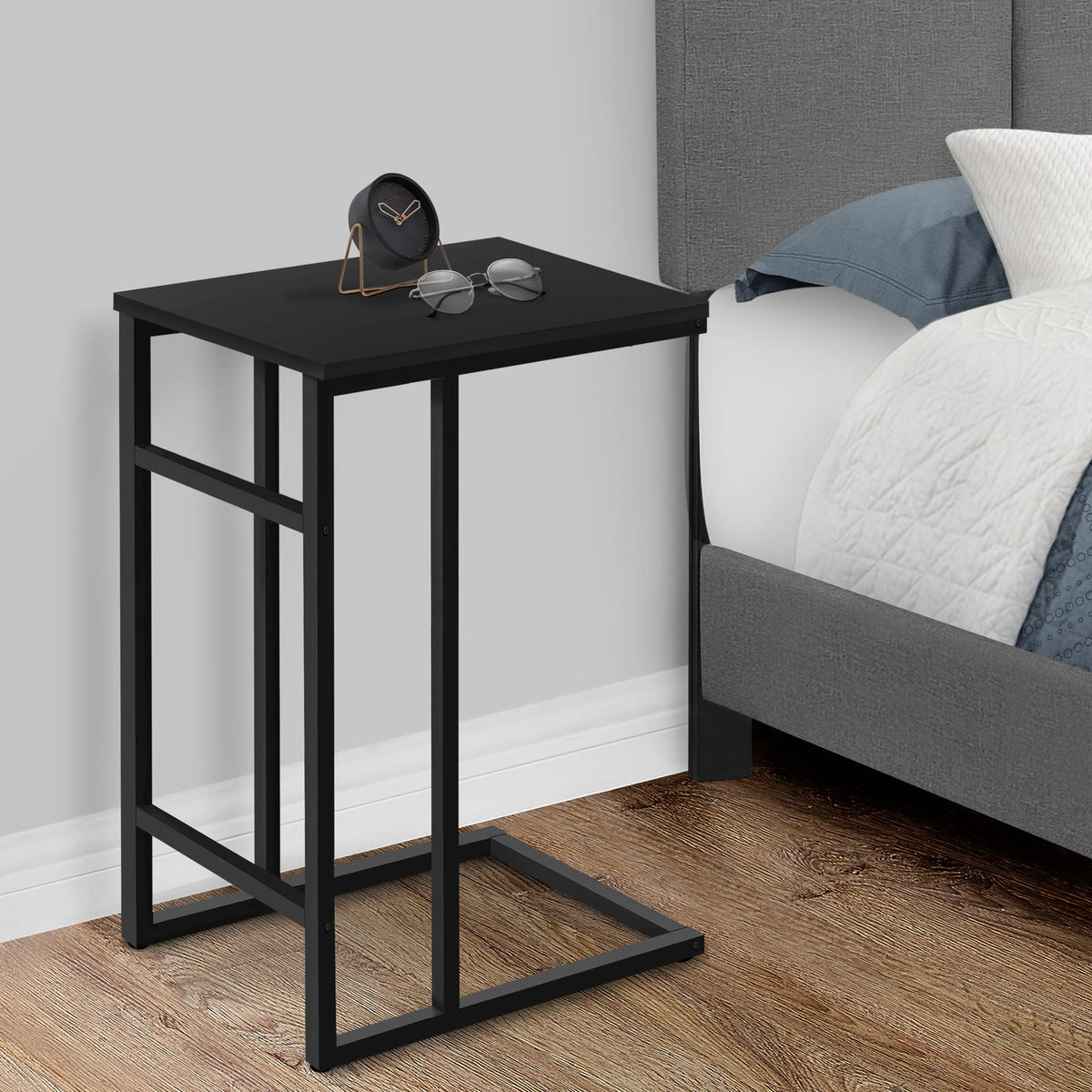 Accent Table, C - Shaped, Contemporary & Modern, Versatile Use