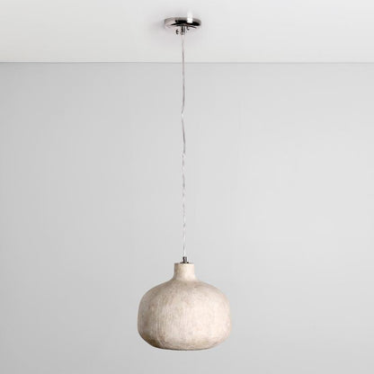 Jodi - Concrete Pendant - Antique White