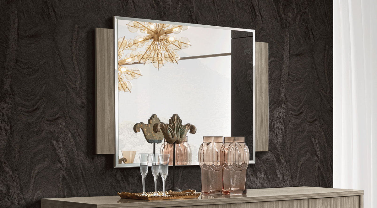 Volare - Mirror For Buffet - Dark Gray