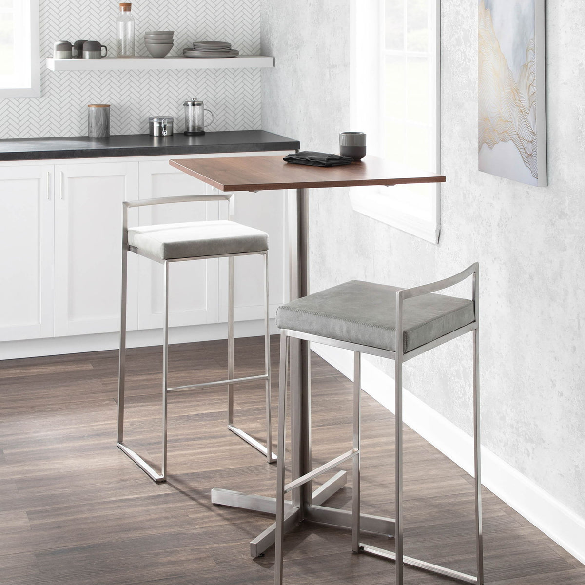 Fuji - Contemporary And Elegant Design Stackable Barstool