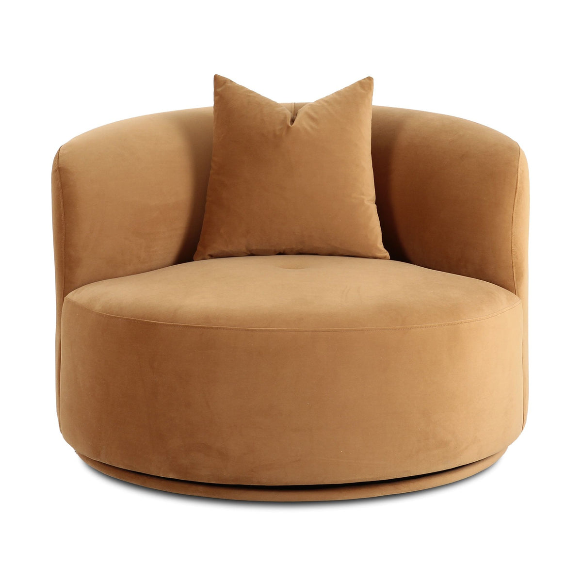 Fickle - Velvet Swivel Chair