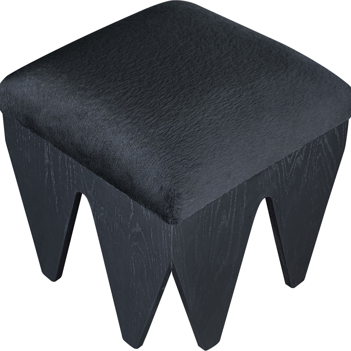 Altair - Fabric Bench - Black Base