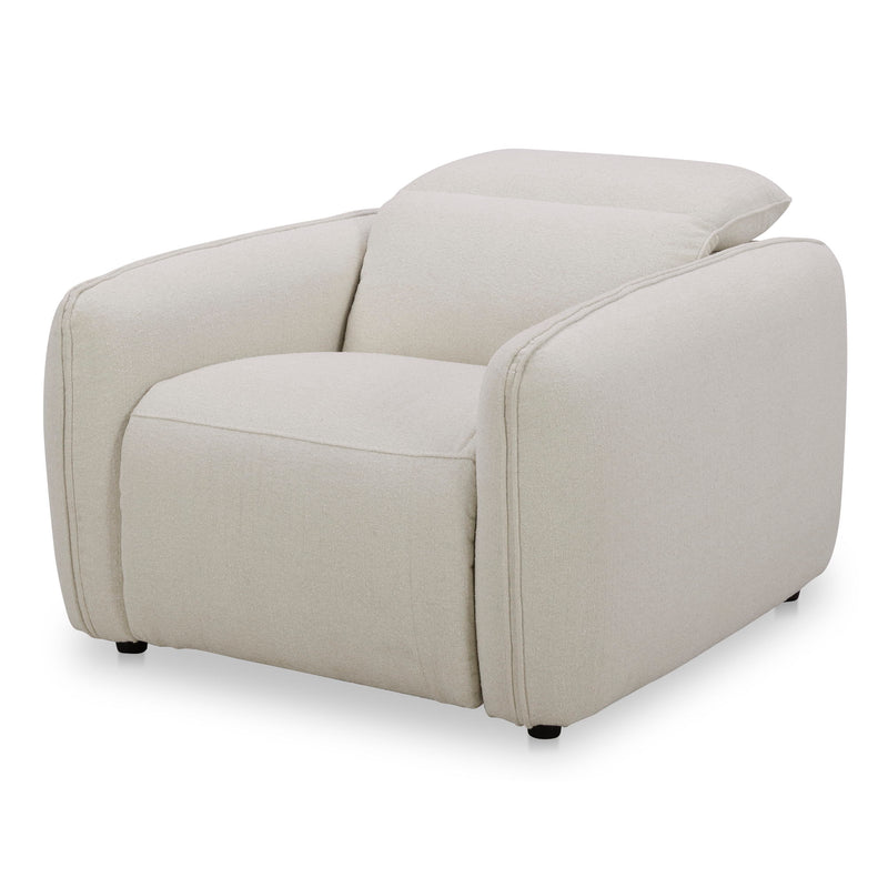 Eli - Power Recliner Chair - Warm White