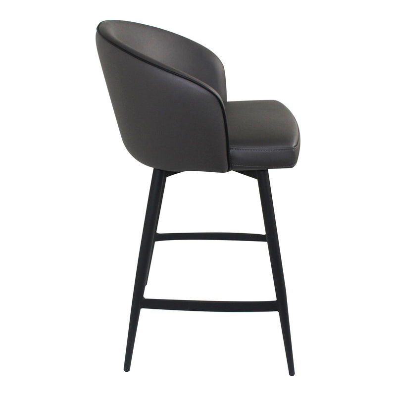 Webber - Swivel Counter Stool - Charcoal