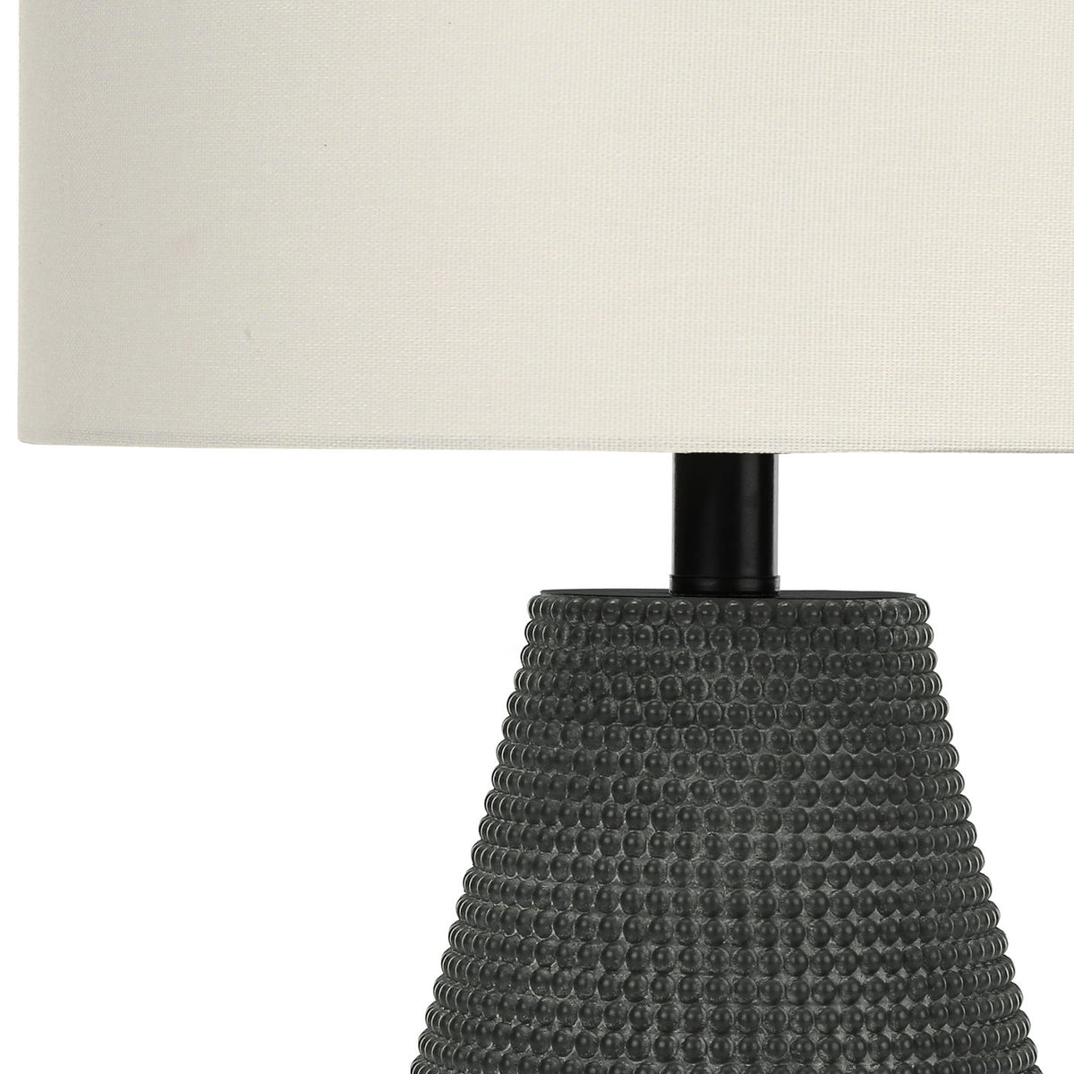 Lighting, Table Lamp, Resin, Contemporary - Black