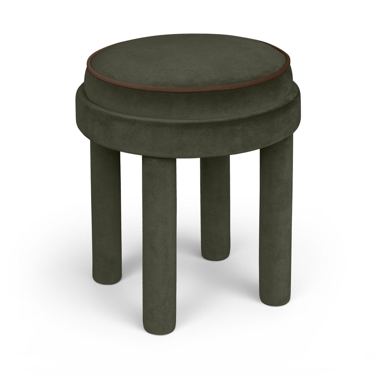 Velin - Velvet Ottoman / Stool