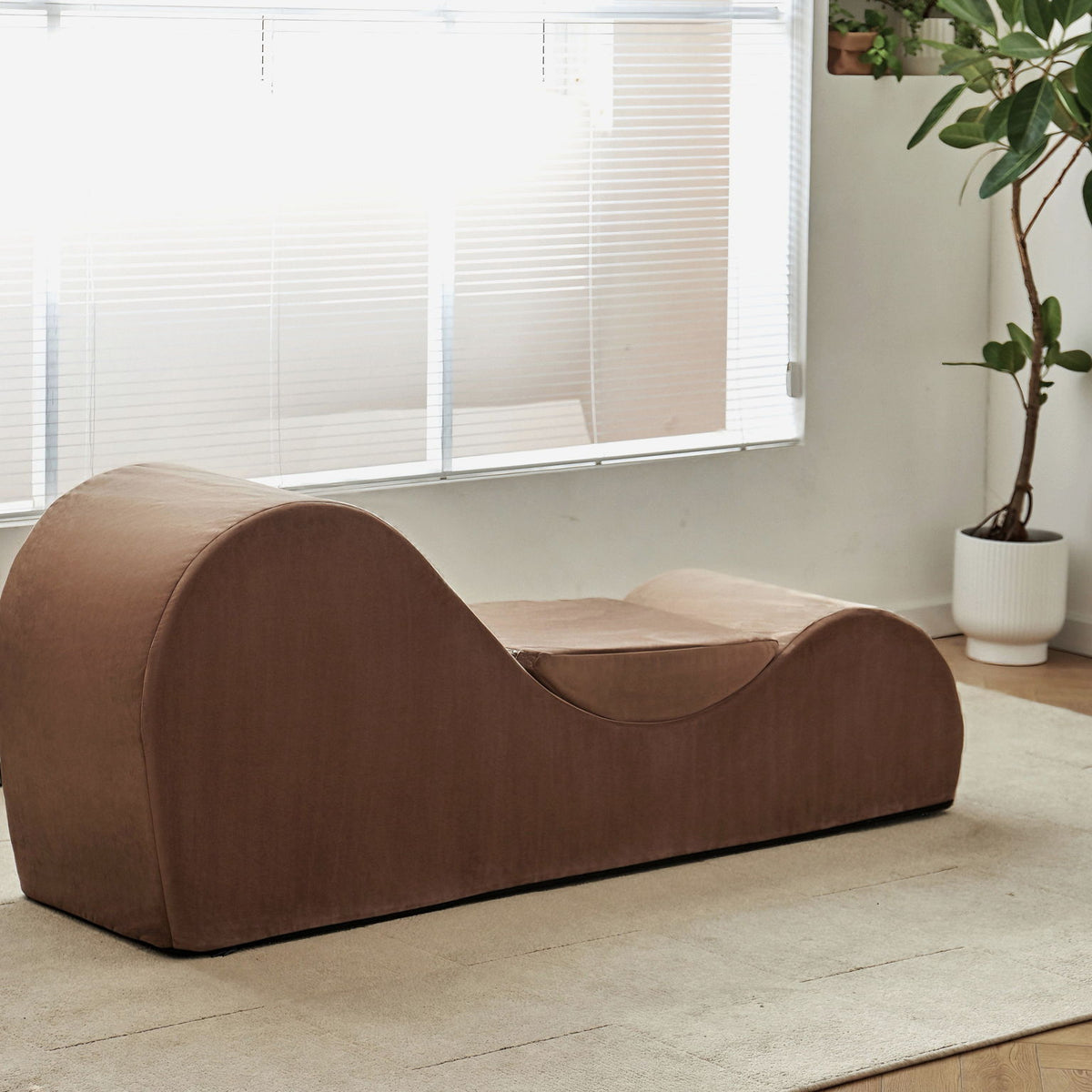 Solace - Chaise Lounge Chair Relaxation, Ergonomic Design With Soft Yet Firm High Density Foam Core