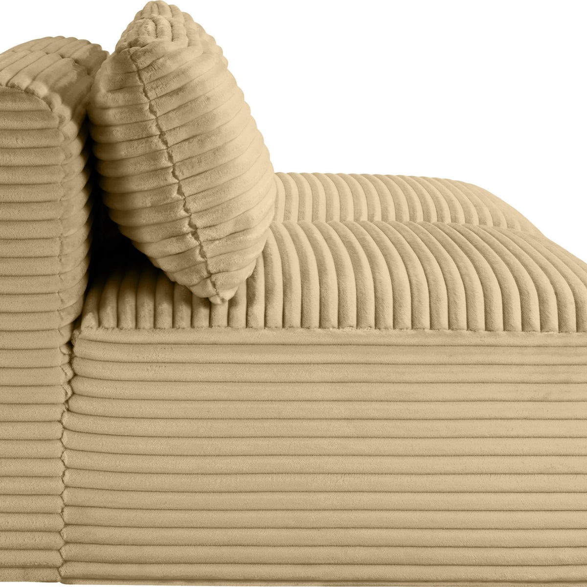 Shaggy - 2 Seat Modular Armless Sofa