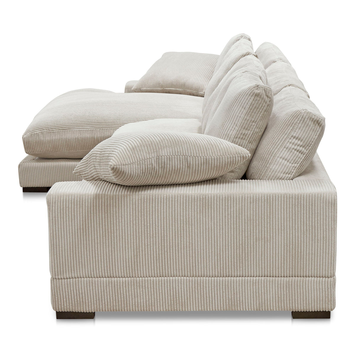 Plunge - Large Sectional - Cappuccino