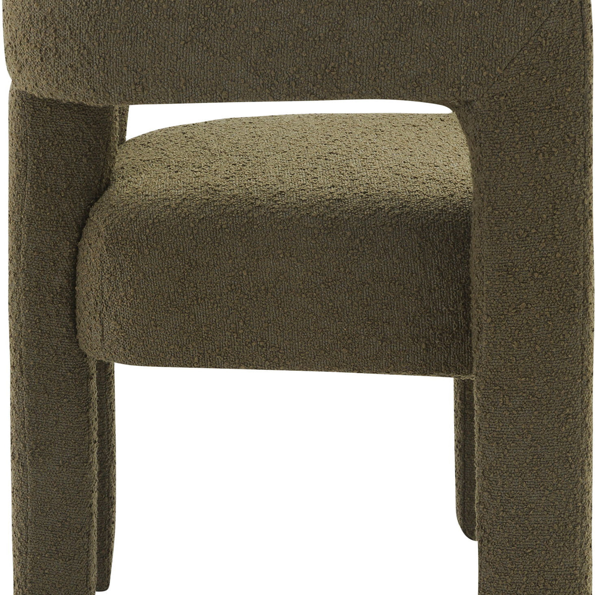 Athena - Boucle Fabric Dining Chair