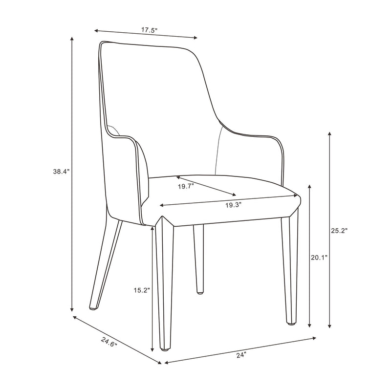Belmont - Armchair - Taupe