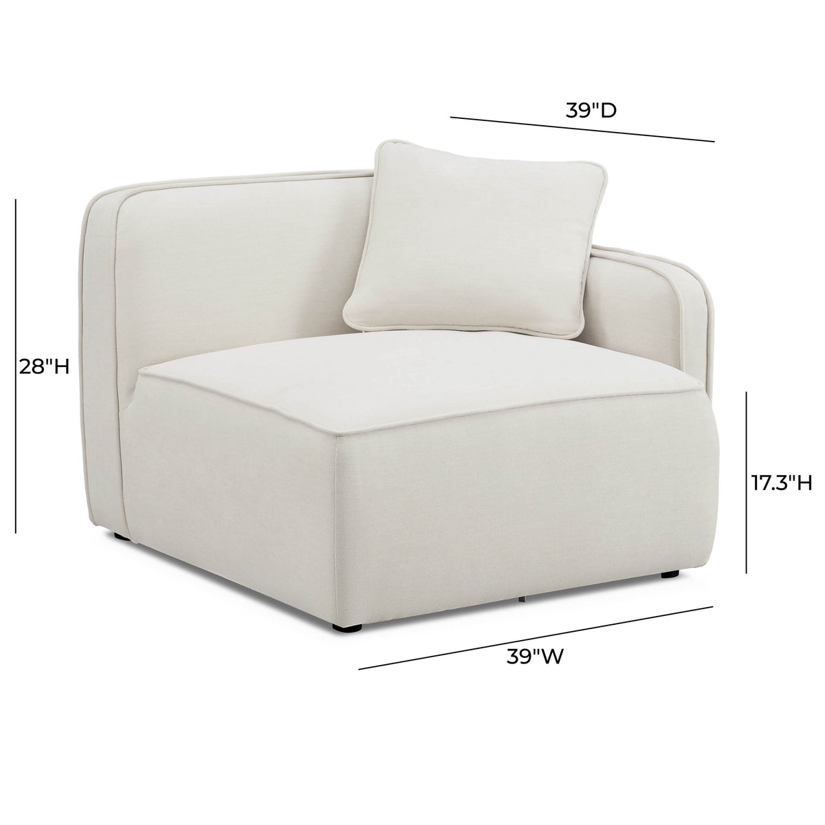 Travie - RAF Corner Chair