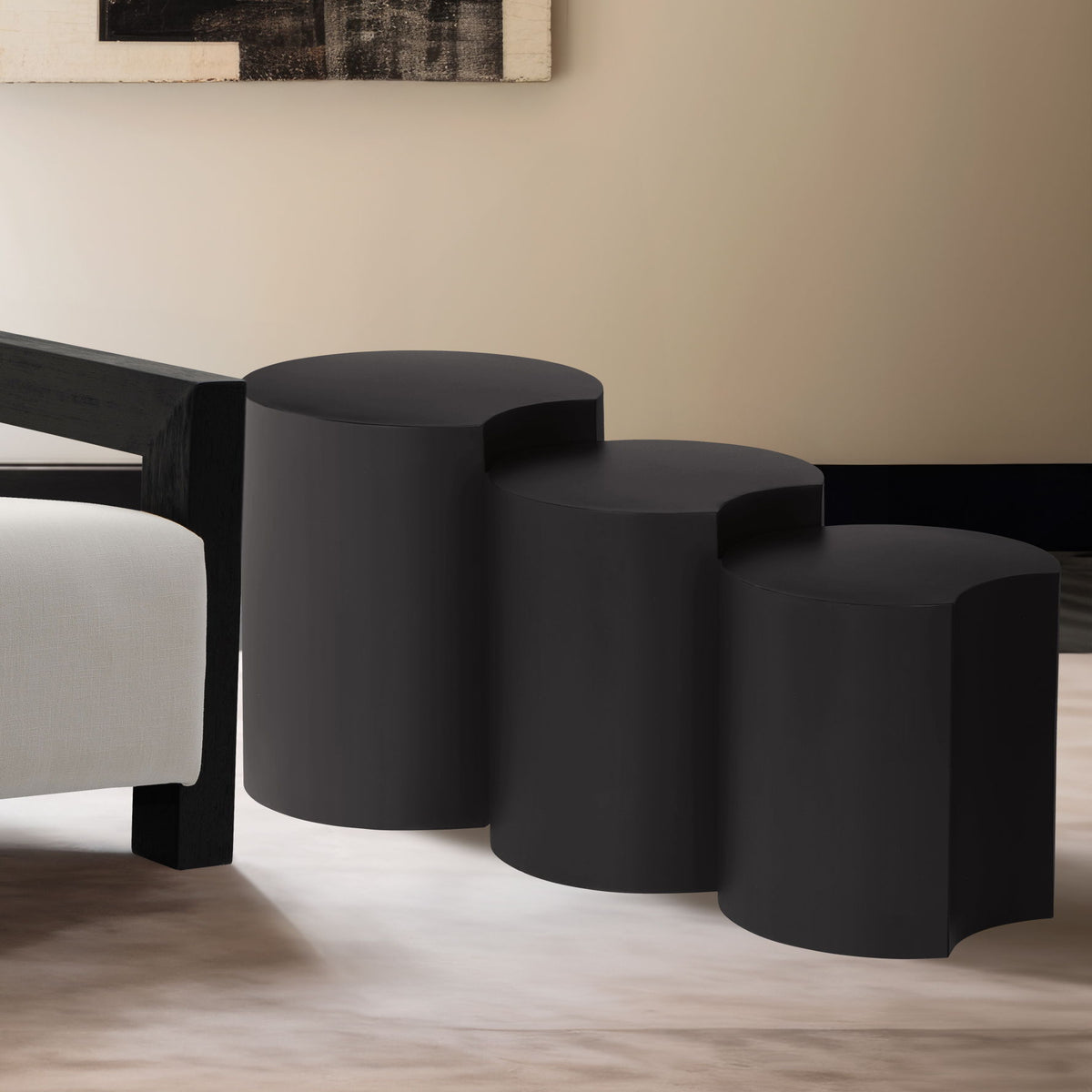 Dimple - 3 Piece Modular End Table
