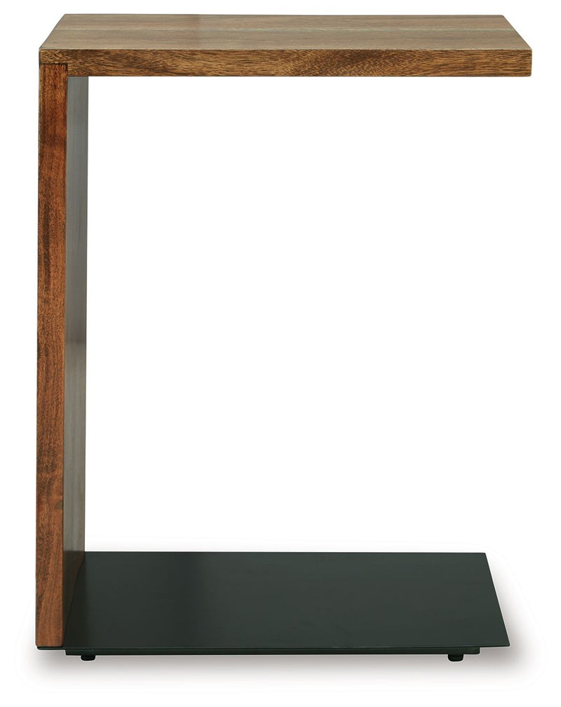 Wimshaw - Accent Table - Brown / Black