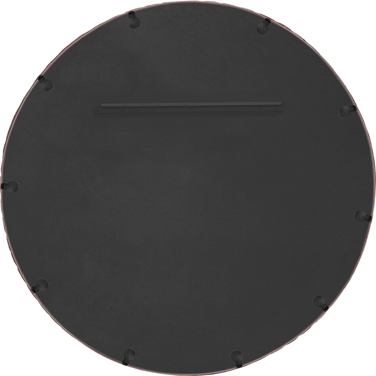 Hammer - Round Iron Mirror