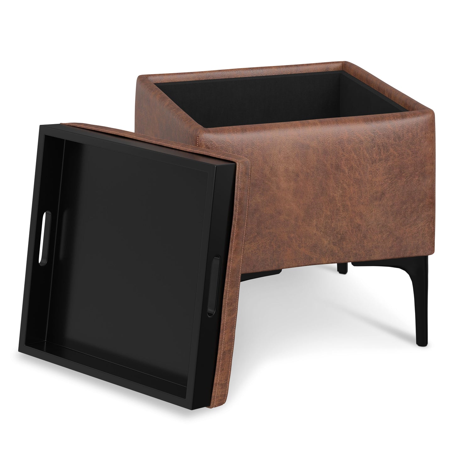 Natasha - Multifunctional Storage Ottoman With Tray