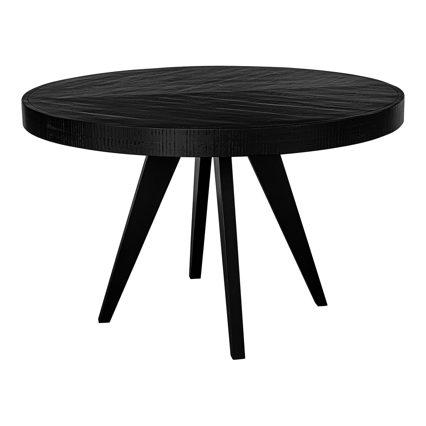 Parq - Round Dining Table - Black