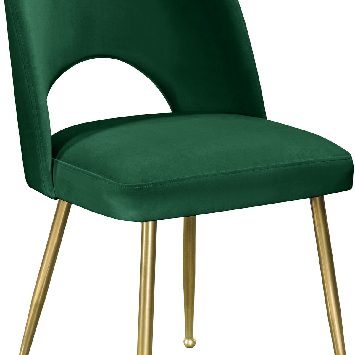 Logan - Dining Chair (Set of 2) - Gold Legs