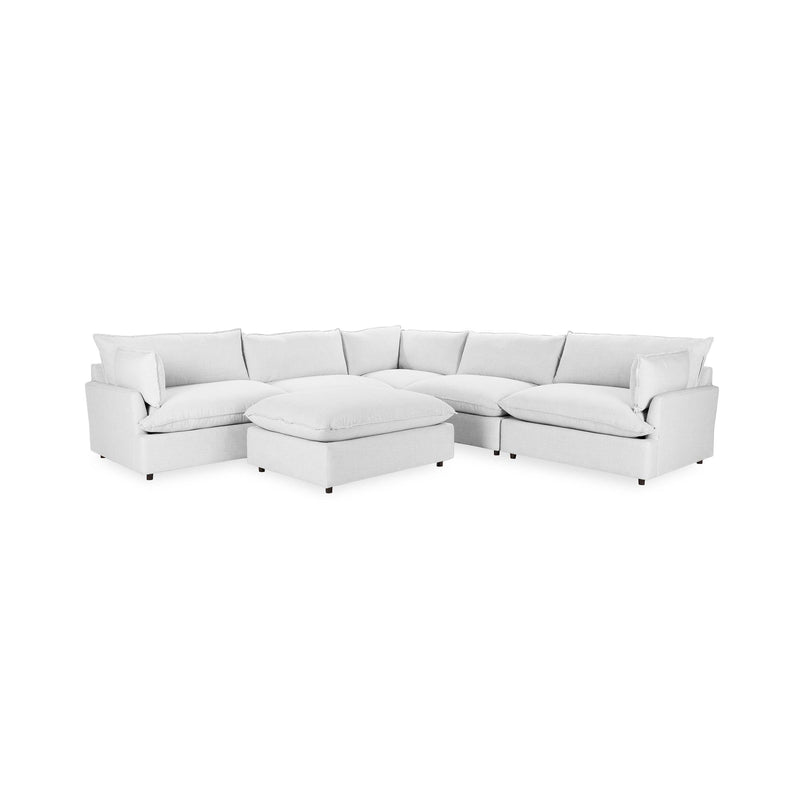 Caplan - 6 Piece Modular Sectional With Ottoman