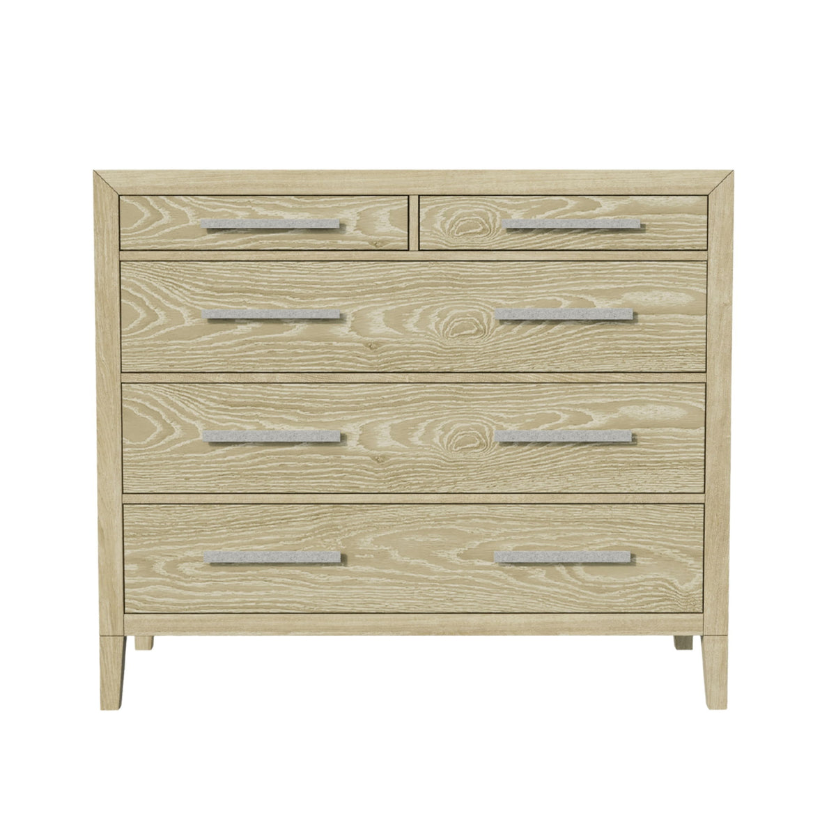 Adeline - 5 Drawers Chest - Natural Wood Wash