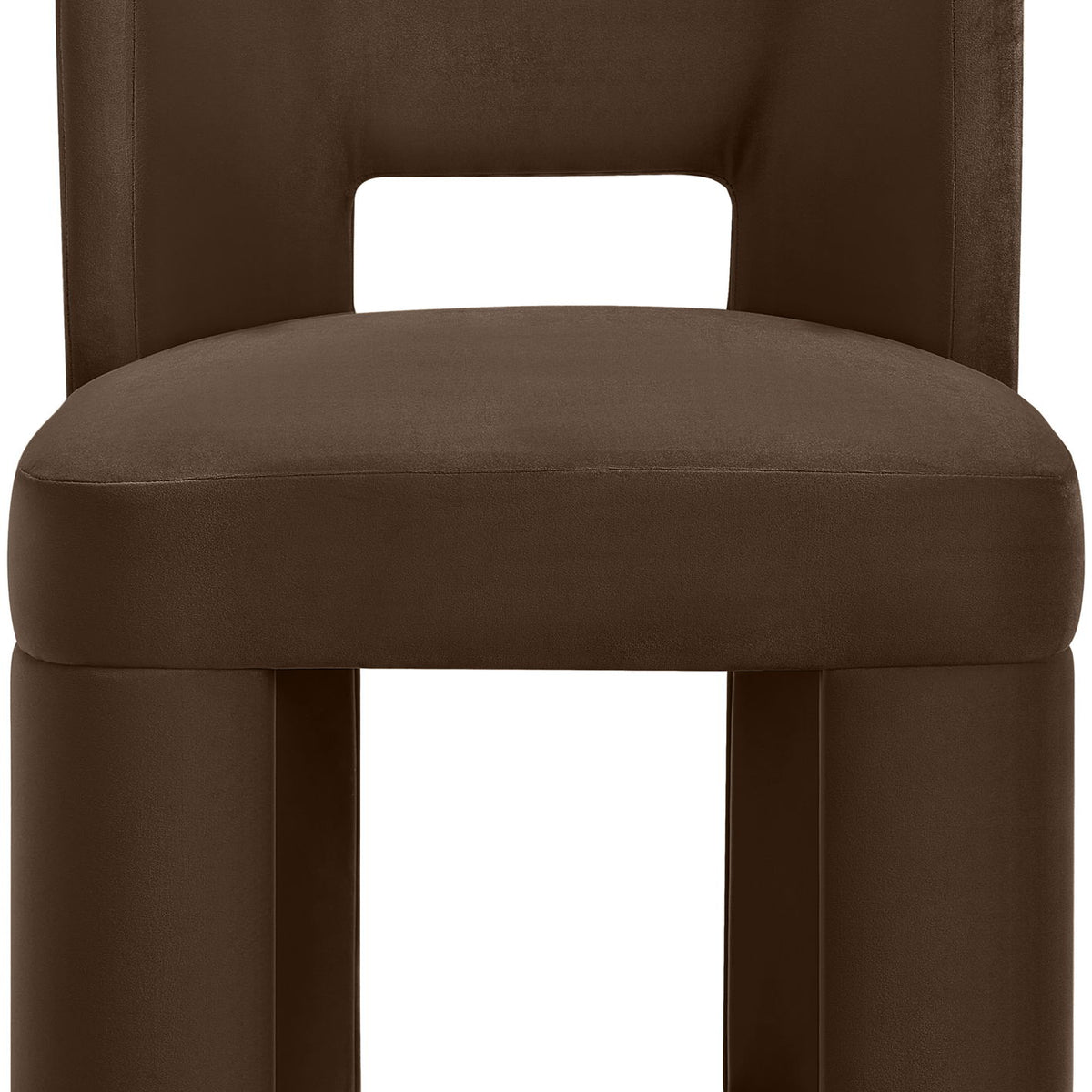 Zuno - Velvet Performance Fabric Upholstered Dining Chair (Set of 2)