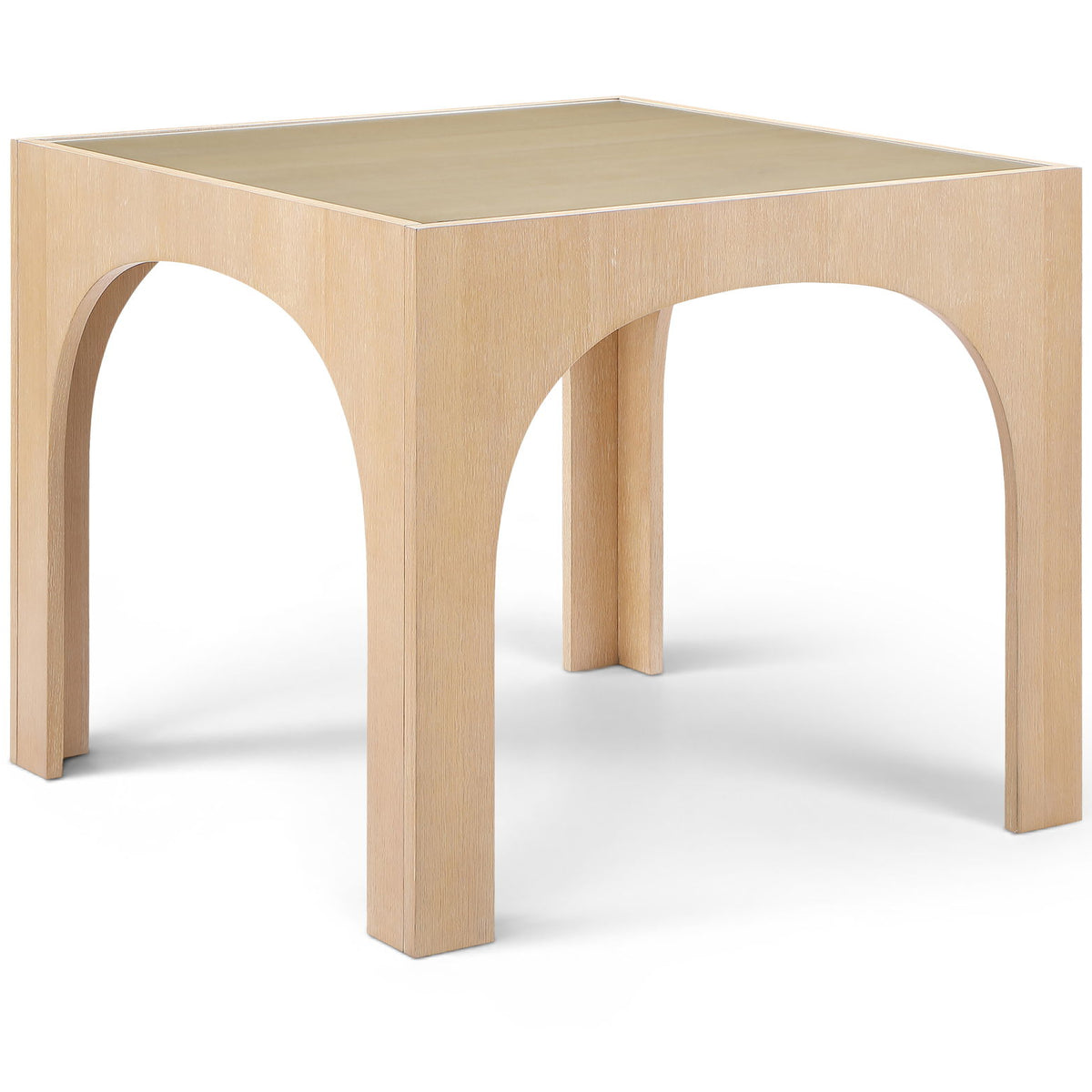 Waldorf - Tempered Glass Top Table