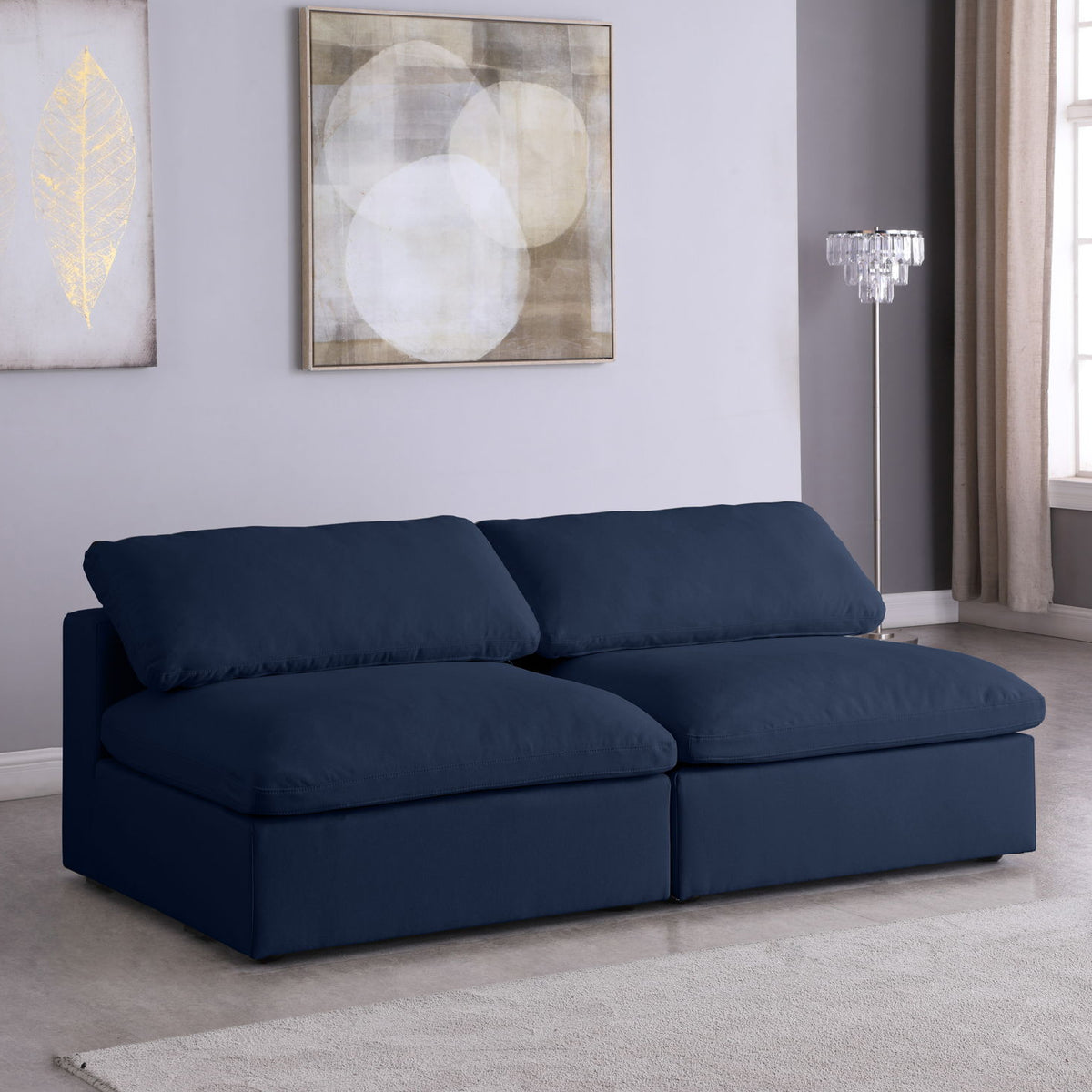 Serene - Modular Armless 2 Seat Sofa