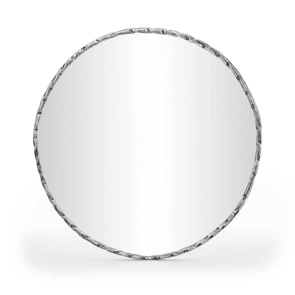 Hammer - Round Iron Mirror