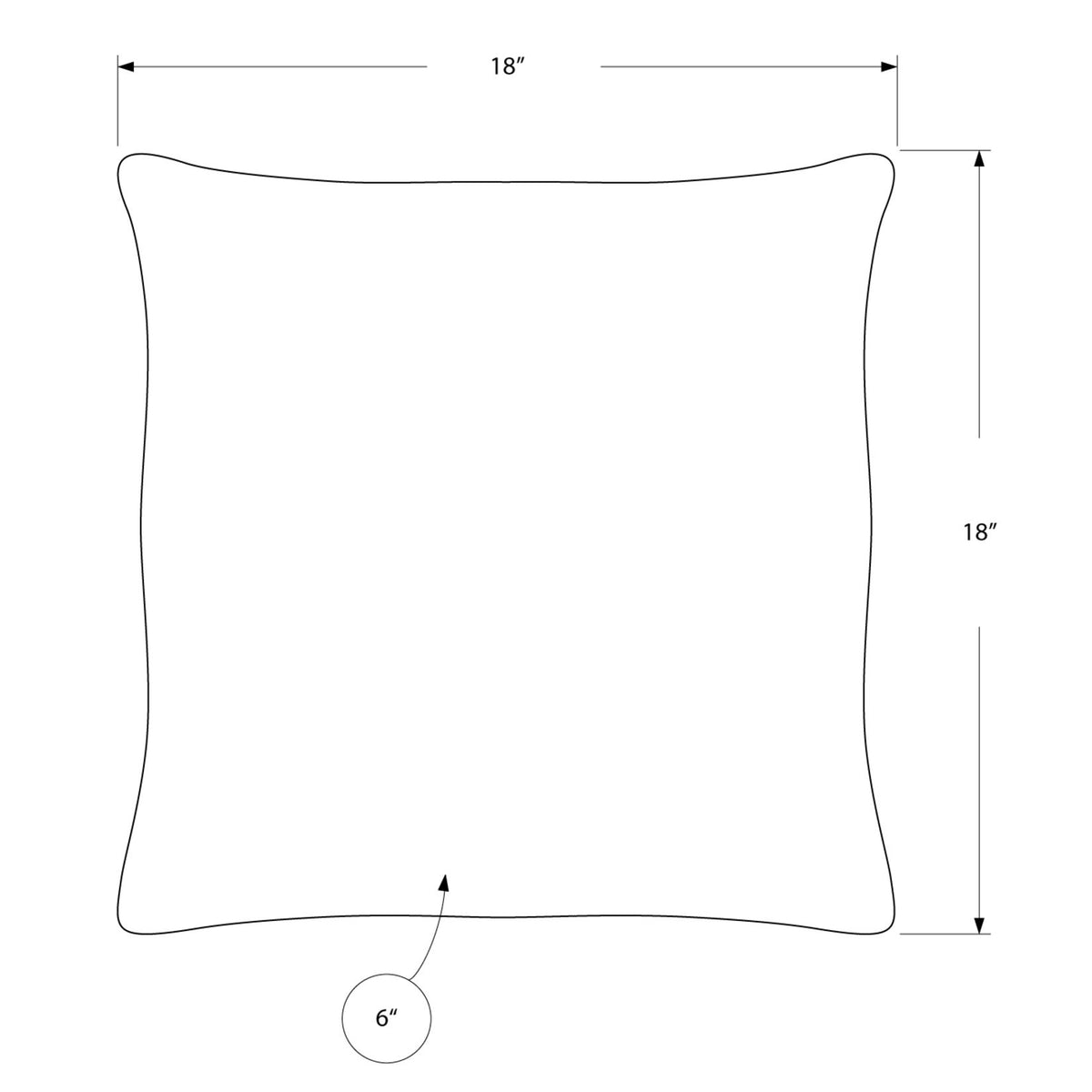 Square Pillows, Insert Included, Decorative Throw, Hypoallergenic Polyester