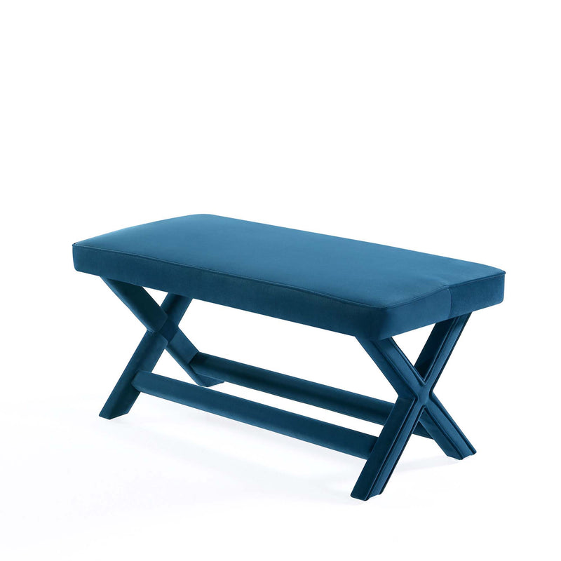 Manhattan Abigail - Velvet Accent Bench