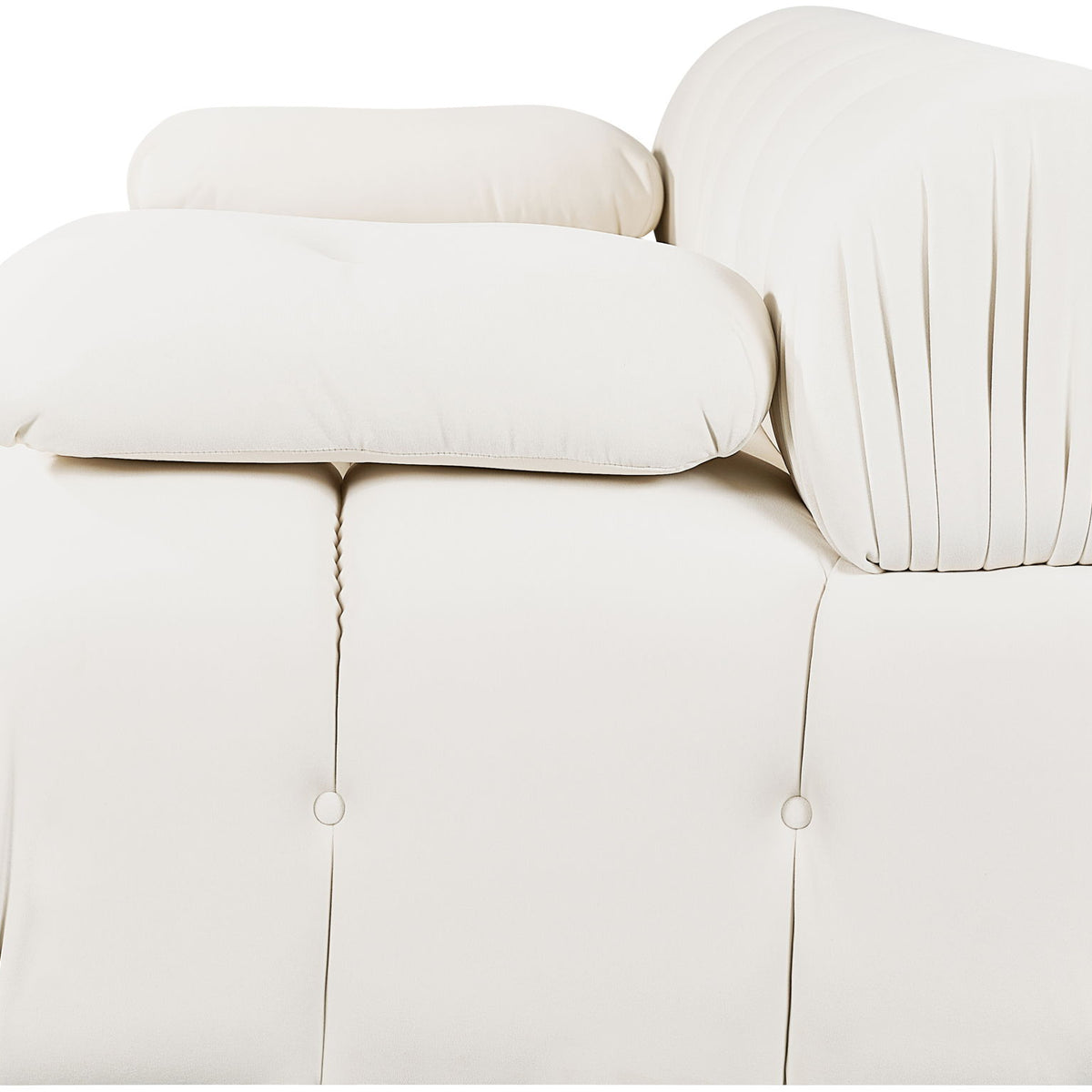 Orin - Velvet Performance Fabric Upholstered 2 Piece Modular Sofa