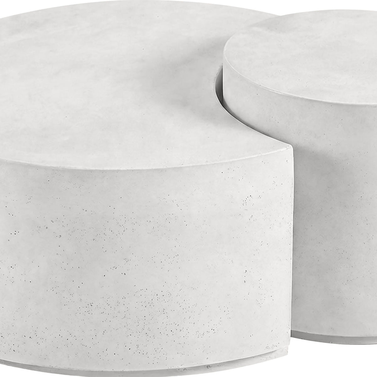 Imperia - Concrete Indoor / Outdoor Coffee Table - White
