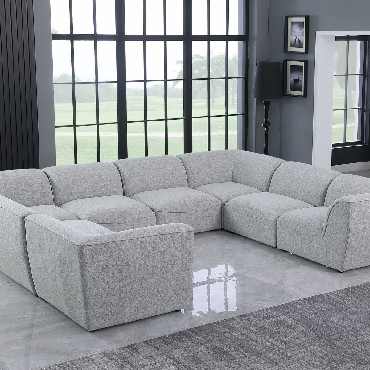 Miramar - 8 Piece Modular Sectional