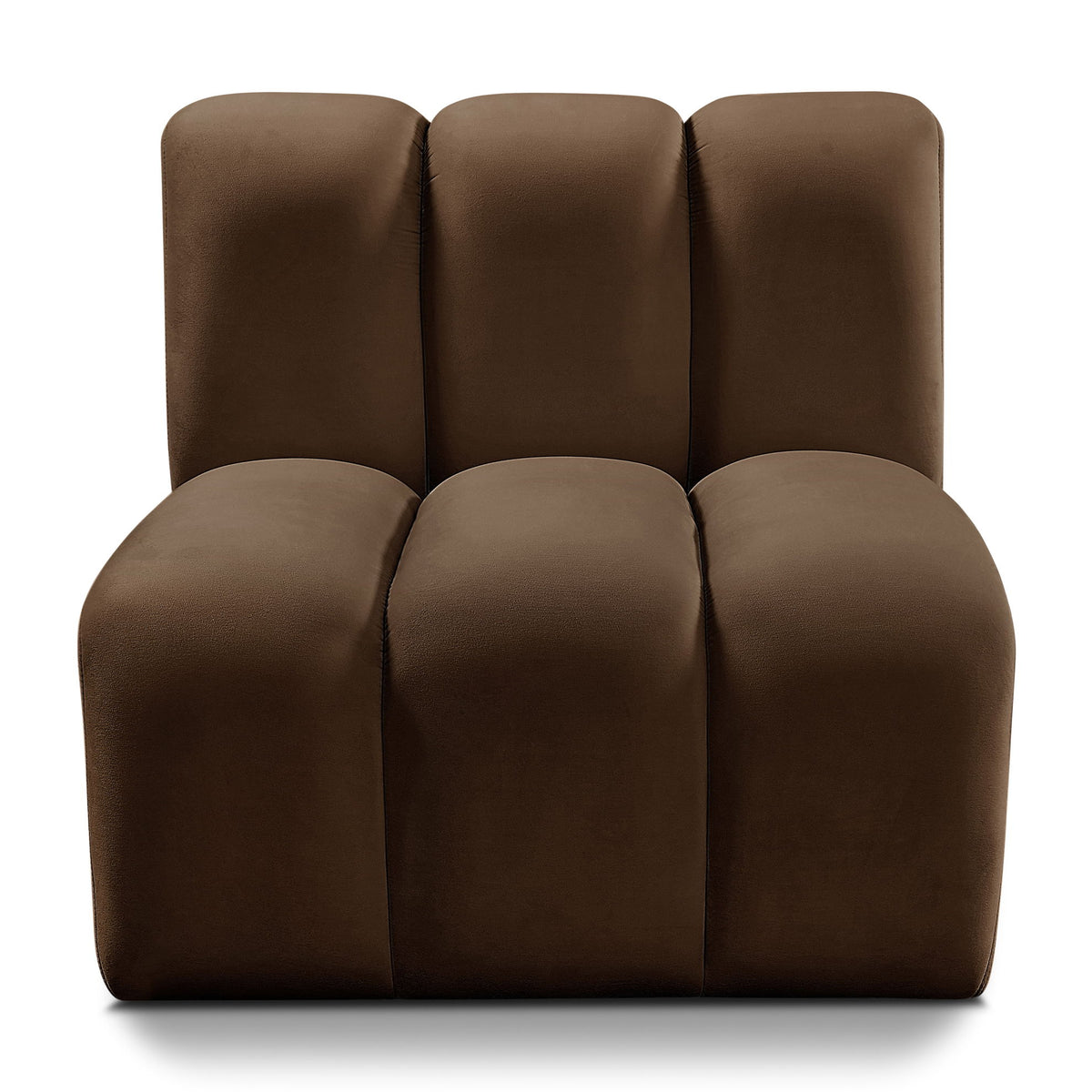 Arc - Velvet Straight Chair