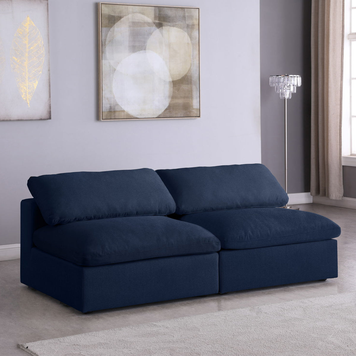 Serene - Modular Armless 2 Seat Sofa
