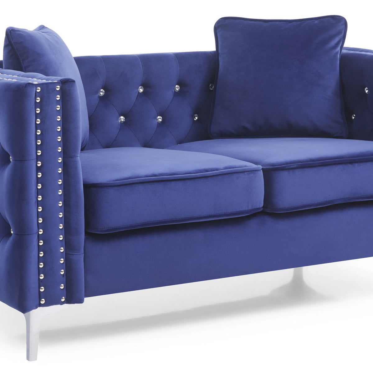 Elegant Track Arm Loveseat