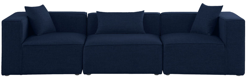 Cube - Linen Modular 3 Seat Sofa
