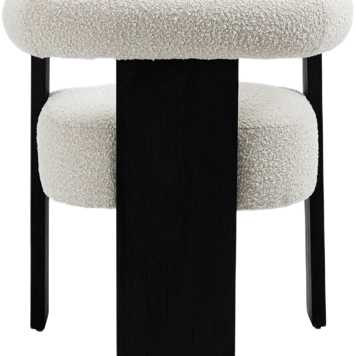 Barrel - Dining Chair - Black Legs