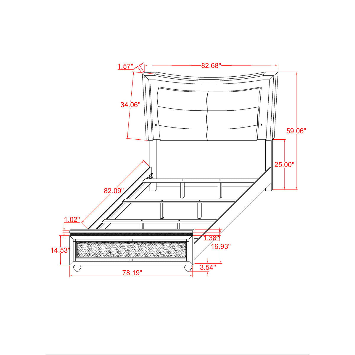 Maloise - Bed