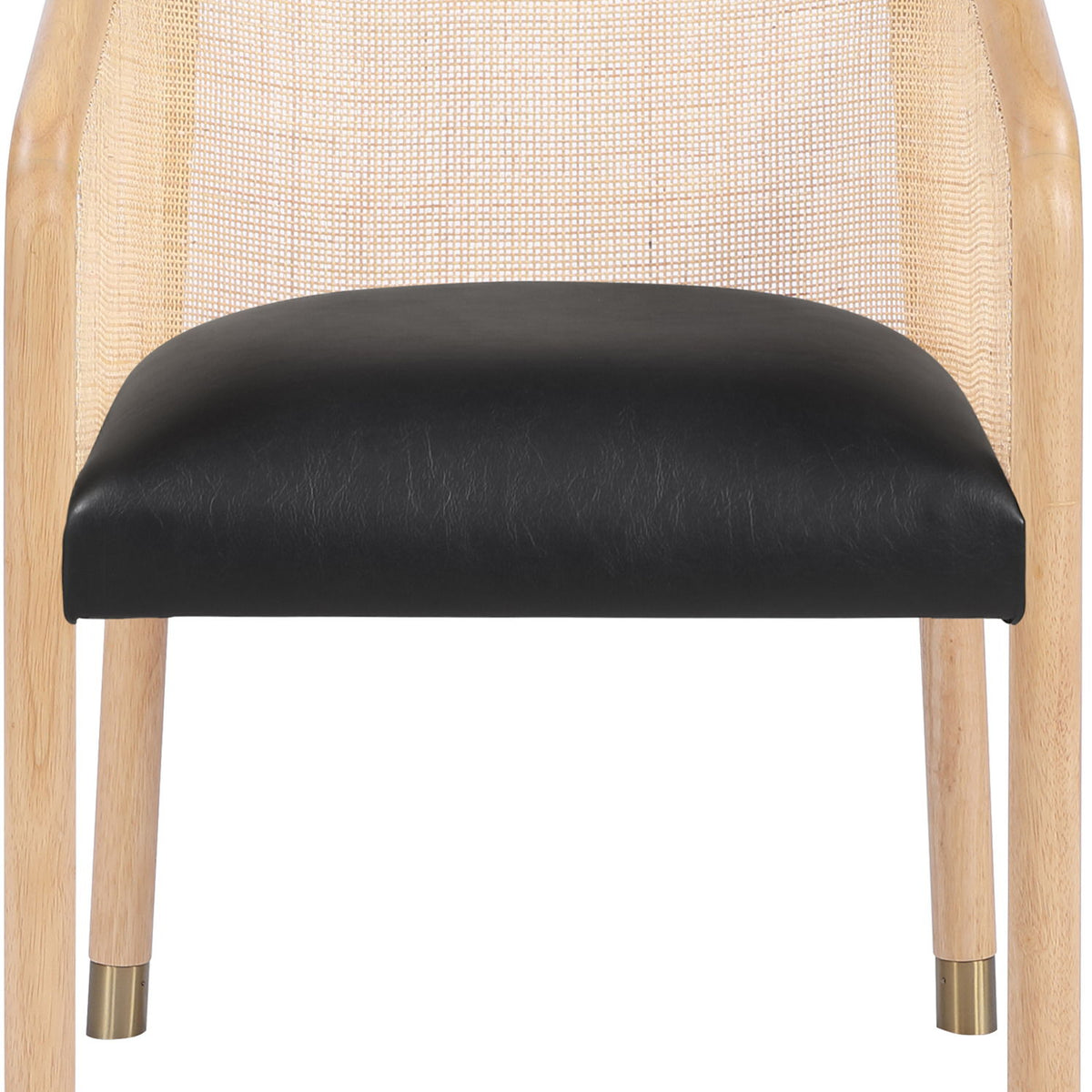 Sylvan - Vegan Leather Dining Chair (Set of 2) - Natural Frame