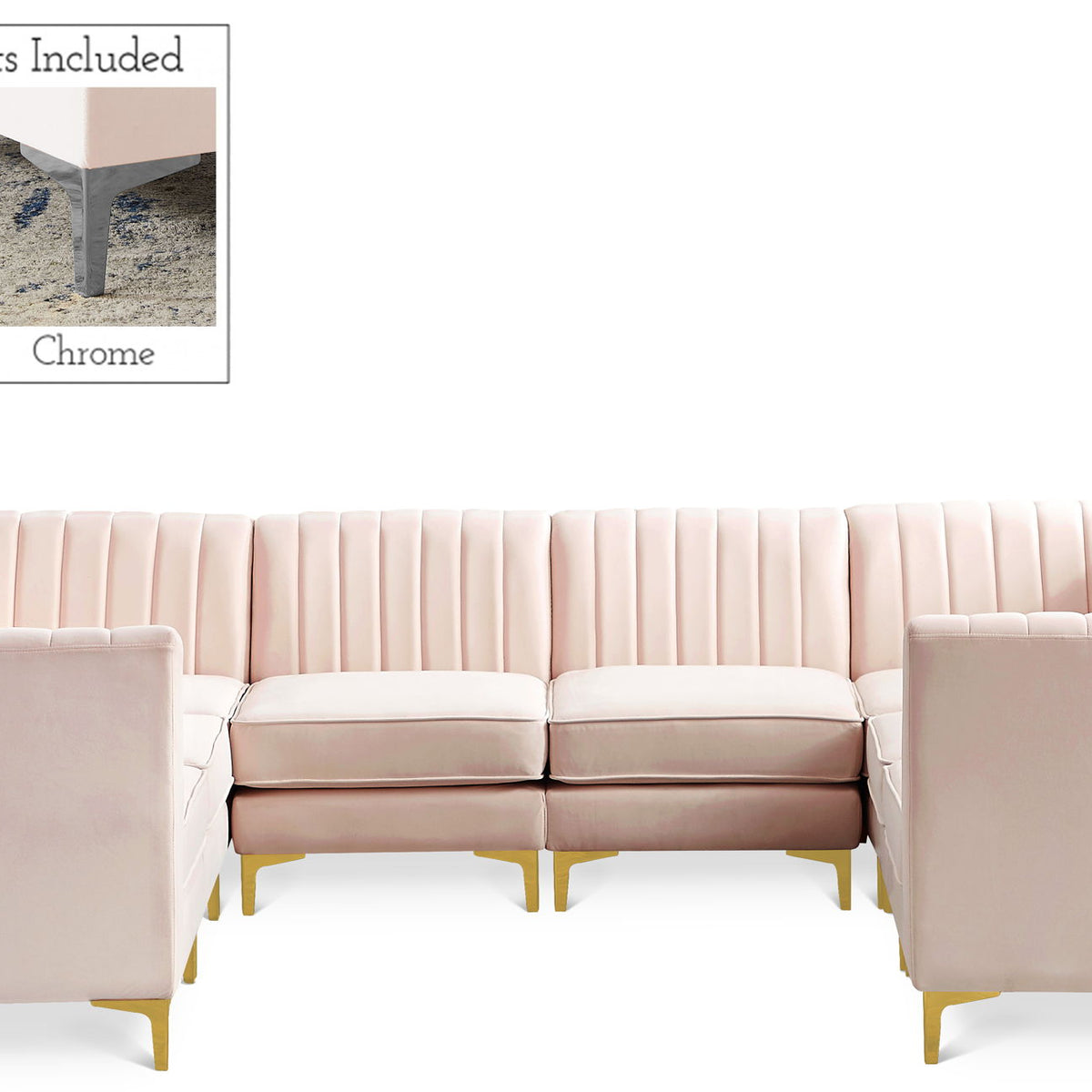 Alina - 8 Piece Modular Sectional