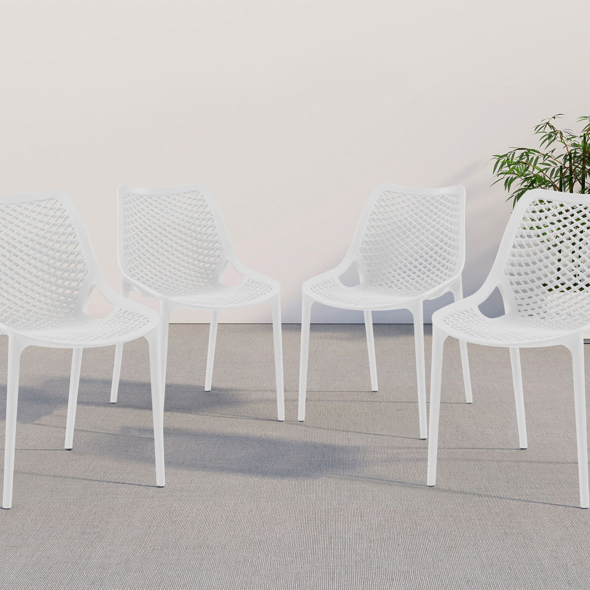 Mykonos - Outdoor Patio Dining Chair (Set of 2)