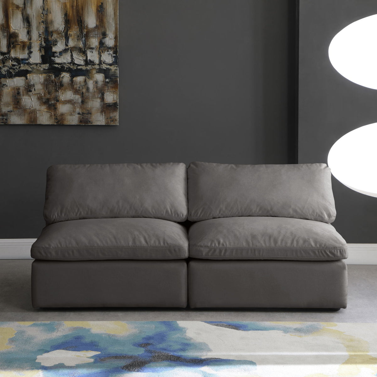 Cozy - Modular Armless 2 Seat Sofa