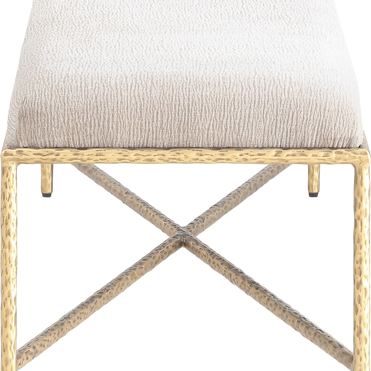 Valley - Bench With Gold Frame