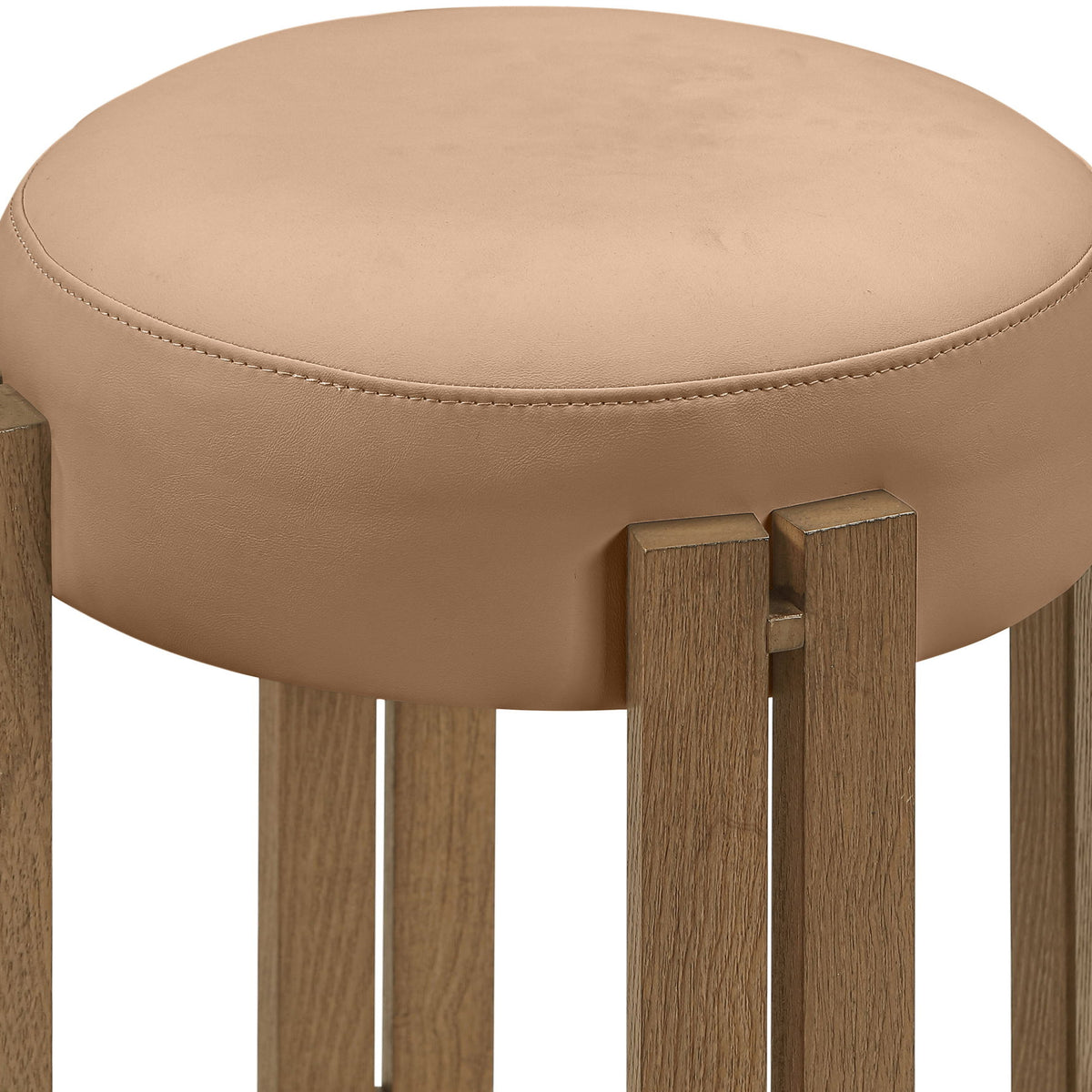 Harrison - Vegan Leather Counter Stool