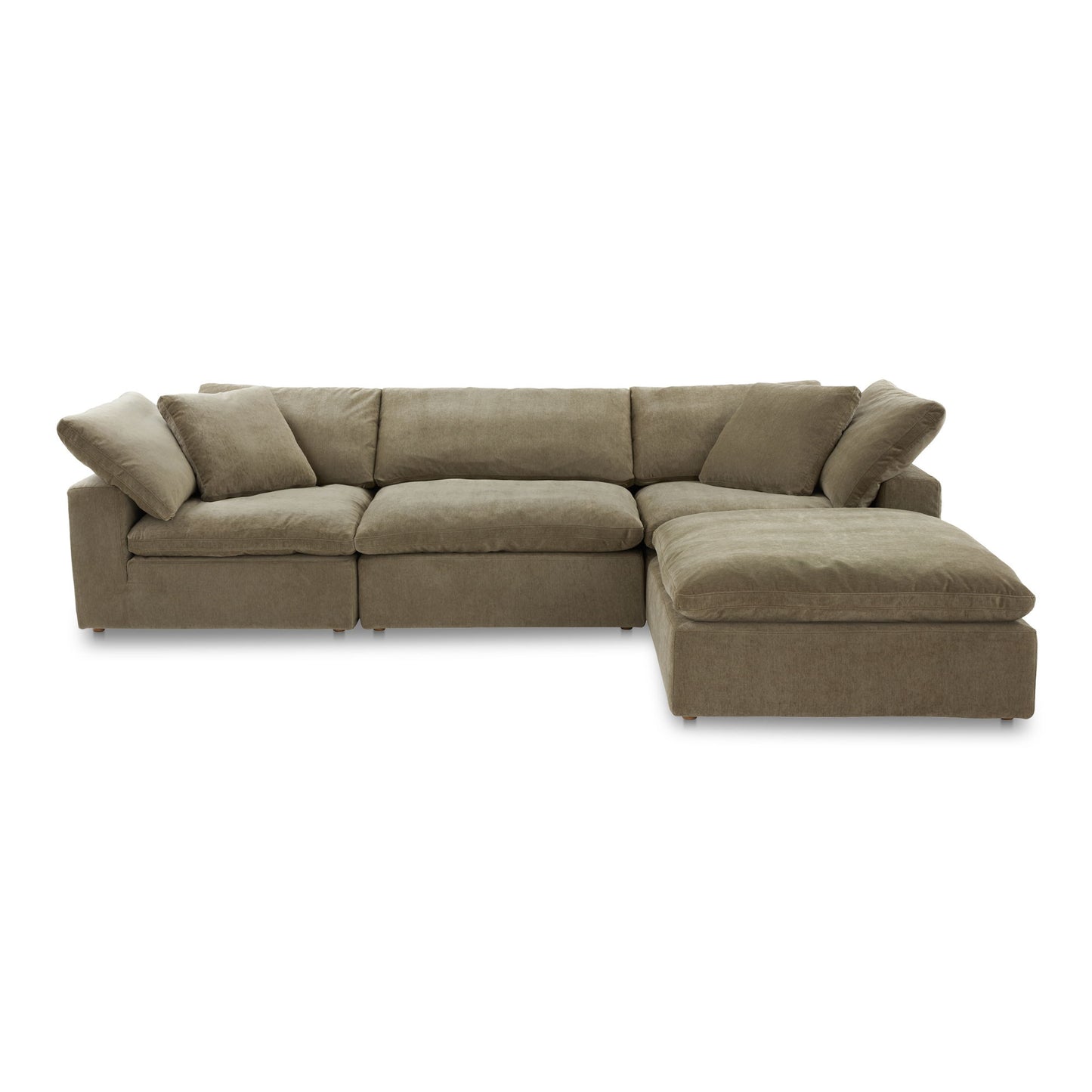 Clay Lounge - Modular Sectional Performance - Desert Sage