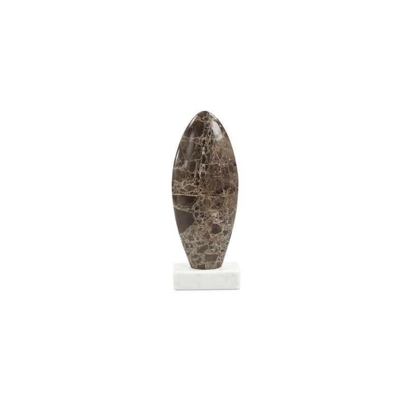 Boda - Sculpture Dark Emperador Marble - Brown